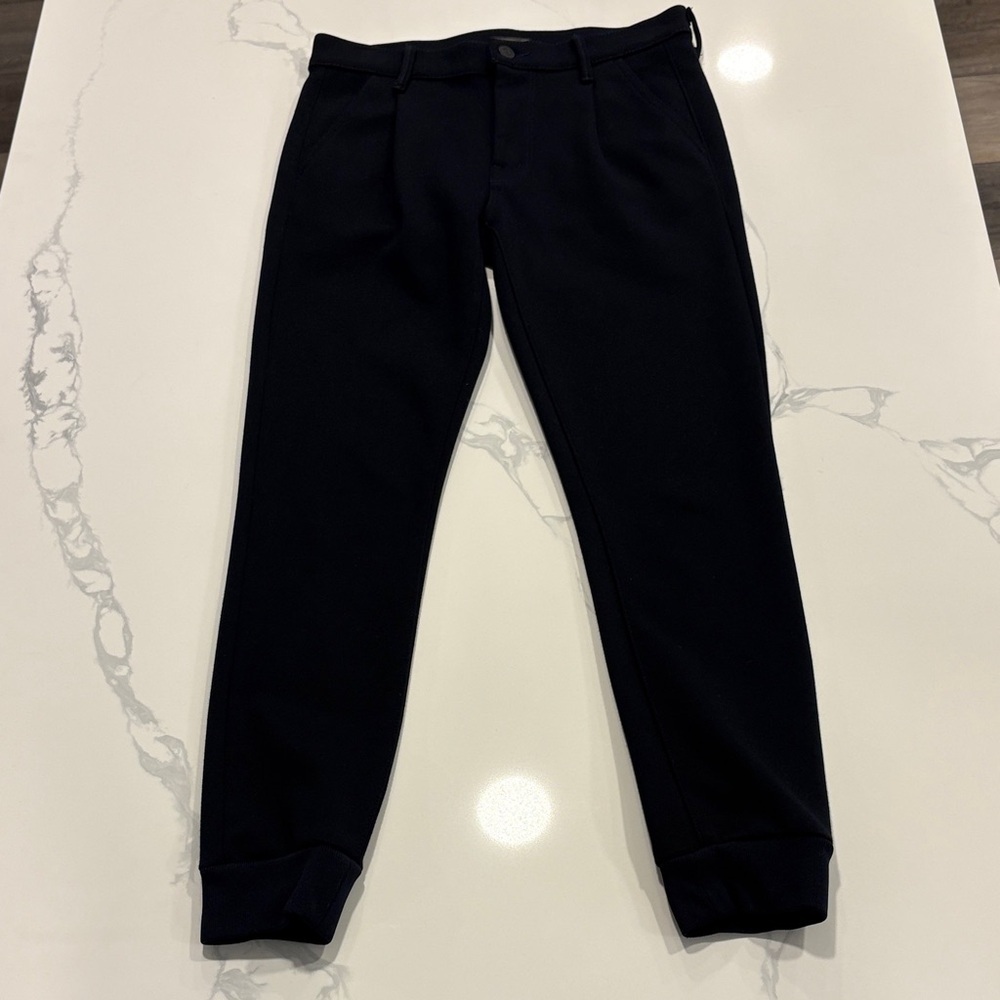 Mother Pleated Trainer ~ 26 ~ Navy ~ Skinny Midrise